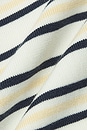 view 7 of 7 Cydnee Striped Knit Short in Ivory & Navy Stripe