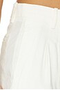 view 6 of 7 Iyla Long Short in White