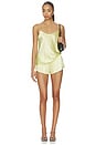 view 5 of 7 Roux Silk Short in Pale Yellow