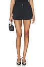 view 1 of 6 Brynn Polished Crepe Short in Black