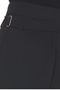 view 6 of 6 Brynn Polished Crepe Short in Black