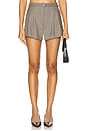 view 1 of 6 Ira Short in Melange Gray