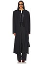 view 4 of 4 Alexander Sheer Knit Cardigan in Black