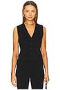 view 1 of 7 Erika Knit Vest in Black