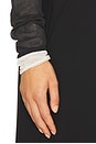 view 5 of 8 Harlow Knit Top in Black & Cream