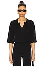 view 1 of 5 Kaysa Blouson Polo in Black