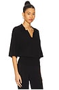 view 2 of 5 Kaysa Blouson Polo in Black