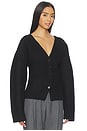 view 2 of 5 Arlet Knit Cardigan in Black