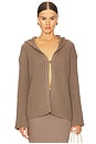 view 1 of 4 LEEANE カーディガン in Taupe
