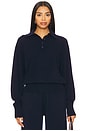 view 1 of 4 Hansen Wool Cashmere Sweater in Navy
