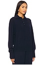 view 2 of 4 Hansen Wool Cashmere Sweater in Navy