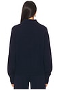 view 3 of 4 Hansen Wool Cashmere Sweater in Navy