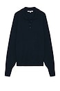 view 6 of 7 Hansen Wool Cashmere Sweater in Navy