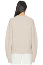 view 3 of 5 x Coco Emely Structured Sweater in Oatmeal