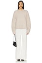 view 4 of 5 x Coco Emely Structured Sweater in Oatmeal