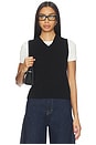 view 1 of 6 Sloan Classic Knit Vest in Black