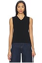 view 2 of 6 Sloan Classic Knit Vest in Black