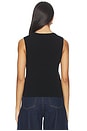 view 4 of 6 Sloan Classic Knit Vest in Black