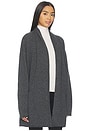 view 2 of 5 Biancka Oversized Core Cardigan in Grey