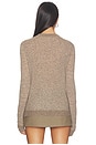 view 3 of 5 x Jasmine Tookes Kathryn Light Knit Crewneck in Mushroom