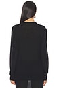 view 3 of 5 Claira Light Weight Knit Crewneck in Black