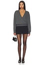 view 5 of 5 Devyn V Neck Sweater in Grey
