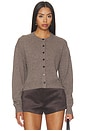 view 1 of 5 Marrion Cardigan in Mushroom