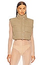 view 2 of 5 Amandine Puffer Vest in Gray