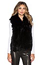 view 2 of 5 Fox Fur Joan Vest in Black