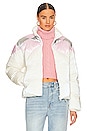 view 1 of 5 Juno Puffer Jacket in Ivory Pastel