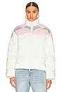 view 2 of 5 Juno Puffer Jacket in Ivory Pastel