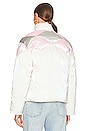 view 4 of 5 Juno Puffer Jacket in Ivory Pastel