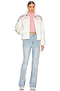 view 5 of 5 Juno Puffer Jacket in Ivory Pastel