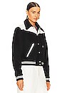 view 3 of 5 Tate Jacket in Black & Ecru
