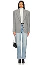 view 5 of 5 Shai Manteco Wool Blazer in Light Grey