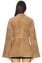 view 4 of 5 Salta Suede Jacket in Tan