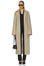 view 2 of 5 Yuna Trench Coat in Khaki Greige