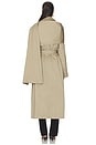view 4 of 5 Yuna Trench Coat in Khaki Greige