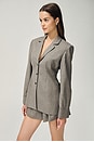 view 4 of 10 Auri Overshirt in Melange Gray