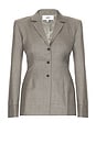 view 9 of 10 Auri Overshirt in Melange Gray