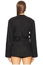 view 3 of 5 Iyla Shirt Blazer in Black