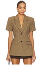 view 1 of 5 Tamim Blazer in olive