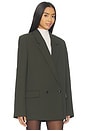 view 3 of 5 x Coco Alia Blazer in Hunter Green