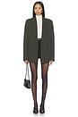 view 5 of 5 x Coco Alia Blazer in Hunter Green
