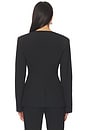 view 3 of 4 Keki Collarless Blazer in Black