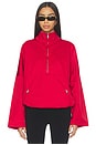 view 1 of 5 Silje Half Zip Parka in Urban Red