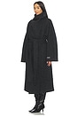 view 2 of 4 MANTEAU SILJE MANTECO in Charcoal Grey