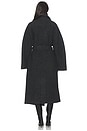view 3 of 4 MANTEAU SILJE MANTECO in Charcoal Grey