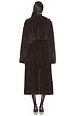 view 4 of 6 x Coco Dagna Coat in Dark Brown