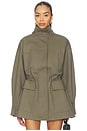 view 2 of 6 Mai Compact Suiting Parka Jacket in Olive